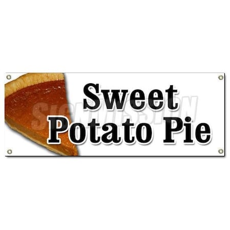 Signmission SWEET POTATO PIE BANNER SIGN pie sweet southern bakery baker B-Sweet Potato Pie